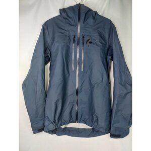 Black Diamond Helio Gore-Tex Active Shell Jacket Dark Blue Men's Small